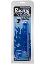 Load image into Gallery viewer, Raging Hard-Ons - Slimline Anal Series - Ass Play Ballsy Dildo with Balls - Blue/Cobalt Blue - 7in
