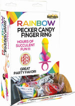 Load image into Gallery viewer, Rainbow Cock Ring Pop - 12 Per Display

