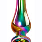 Rainbow Metal Anal Plug