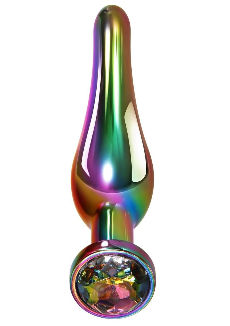 Rainbow Metal Anal Plug Set (3 piece)