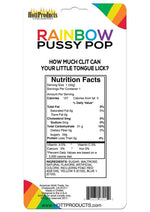 Load image into Gallery viewer, Rainbow Pussy Pops Candy Fruity Flavor
