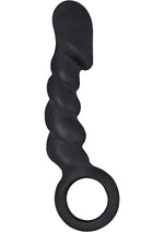 Load image into Gallery viewer, Ram Anal Trainer #2 Silicone Anal Probe - Black