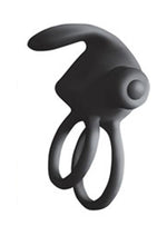 Load image into Gallery viewer, Ram Silicone Vibrating Cock Ring - Black
