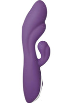 Load image into Gallery viewer, Rampage Rechargeable Silicone Vibrator with Clit Stimulator
