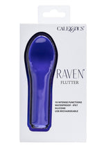 Load image into Gallery viewer, Raven Flutter Rechargeable Silicone Vibrator - Purple
