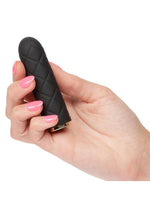 Load image into Gallery viewer, Raven Quilted Seducer Rechargeable Silicone Bullet
