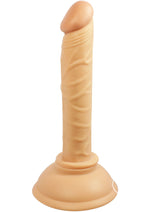 Load image into Gallery viewer, Real Skin All American Mini Whoppers Dildo - Vanilla - 4in

