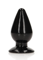 Load image into Gallery viewer, Realrock Crystal Clear Anal Plus - Black/Clear - 3.5in