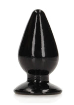 Load image into Gallery viewer, Realrock Crystal Clear Anal Plus - Black/Clear - 4.5in