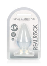 Load image into Gallery viewer, Realrock Crystal Clear Anal Plus - Clear - 4.5in