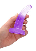 Load image into Gallery viewer, Realrock Crystal Clear Non Realistic Dildo with Suction Cup
