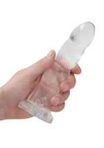 Load image into Gallery viewer, Realrock Crystal Clear Non Realistic Dildo with Suction Cup
