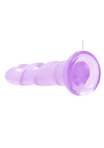 Load image into Gallery viewer, Realrock Crystal Clear Non Realistic Dildo with Suction Cup
