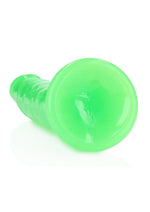 Load image into Gallery viewer, Realrock Slim Glow In The Dark Dildo with Suction Cup
