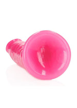 Load image into Gallery viewer, Realrock Slim Glow In The Dark Dildo with Suction Cup
