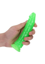Load image into Gallery viewer, Realrock Slim Glow In The Dark Dildo with Suction Cup
