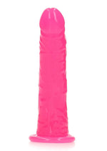 Load image into Gallery viewer, Realrock Slim Glow In The Dark Dildo with Suction Cup
