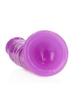 Load image into Gallery viewer, Realrock Slim Glow In The Dark Dildo with Suction Cup
