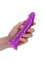 Load image into Gallery viewer, Realrock Slim Glow In The Dark Dildo with Suction Cup

