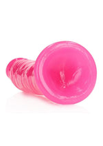 Load image into Gallery viewer, Realrock Slim Glow In The Dark Dildo with Suction Cup
