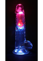 Load image into Gallery viewer, Realrock Vibrating Led Wireless Rechargeable Remote Control Cock with Balls
