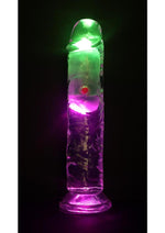 Load image into Gallery viewer, Realrock Vibrating Led Wireless Rechargeable Remote Control Straight Cock
