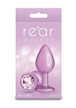 Load image into Gallery viewer, Rear Assets Anal Plug - Medium - Iridescent - Pink - Medium