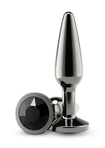 Load image into Gallery viewer, Rear Assets Chrome Tapered Anal Plug - Gray/Grey - Medium