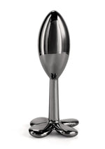 Load image into Gallery viewer, Rear Assets Clover Aluminum Anal Plug - Smoke