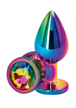 Load image into Gallery viewer, Rear Assets Multicolor Anal Plug - Multicolor/Rainbow - Medium
