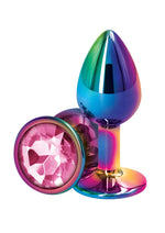 Load image into Gallery viewer, Rear Assets Multicolor Anal Plug - Pink - Small
