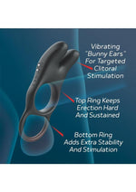 Load image into Gallery viewer, Red Dot Silicone Rechargeable Vibrating Cock Ring V1 with Remote Control

