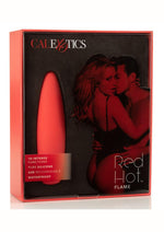 Load image into Gallery viewer, Red Hot Flame Bullet Silicone Rechargeable Waterproof - Red
