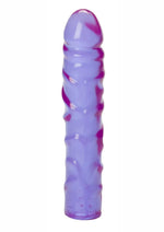 Load image into Gallery viewer, Reflective Gel Junior Dildo 7.5 - Purple
