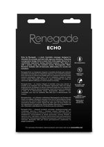 Load image into Gallery viewer, Renegade Echo Rechargeable Silicone Prostate Massager with Remote Control
