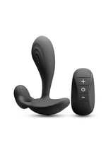 Load image into Gallery viewer, Renegade Echo Rechargeable Silicone Prostate Massager with Remote Control - Black
