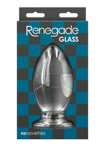 Load image into Gallery viewer, Renegade Glass Bishop Anal Probe - Clear
