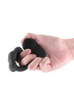 Load image into Gallery viewer, Renegade Rocket Ring Rechargeable Silicone Cock Ring and Ball Stretcher with Remote Control
