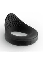 Load image into Gallery viewer, Renegade Slider Rechargeable Silicone Cock Ring - Black
