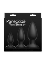 Load image into Gallery viewer, Renegade Triple Strike Silicone Anal Plug Kit