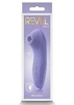 Load image into Gallery viewer, Revel Vera Rechargeable Silicone Clitoral Stimulator - Purple
