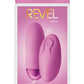 Revel Winx Rechargeable Silicone Bullet with Remote Control - Pink