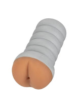 Load image into Gallery viewer, Ribbed Gripper Tight Ass Dual Dense Textured Masturbator Stroker