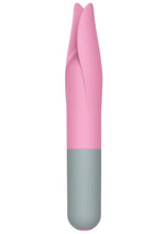 Load image into Gallery viewer, Rock Candy Cherry Flicker Rechargeable Silicone Tickler - Gray/Pink