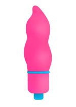 Load image into Gallery viewer, Rock Candy Fun Size Swirls Bullet Vibrator - Pink - Small
