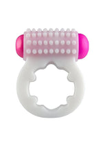 Load image into Gallery viewer, Rock Candy Sugar Buzz Vibrating Cock Ring - White
