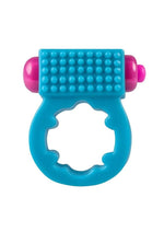 Load image into Gallery viewer, Rock Candy Sugar Grinder Vibrating Cock Ring - Blue
