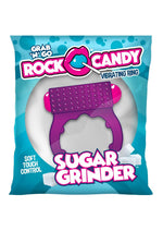 Load image into Gallery viewer, Rock Candy Sugar Grinder Vibrating Cock Ring - Purple
