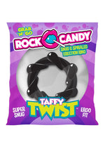 Load image into Gallery viewer, Rock Candy Taffy Twist Cock Ring - Black
