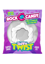 Load image into Gallery viewer, Rock Candy Taffy Twist Cock Ring - White

